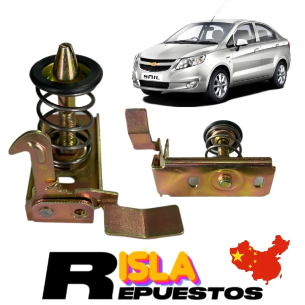 Chapa Capot Para Chevrolet Sail 2010 2016 1.4